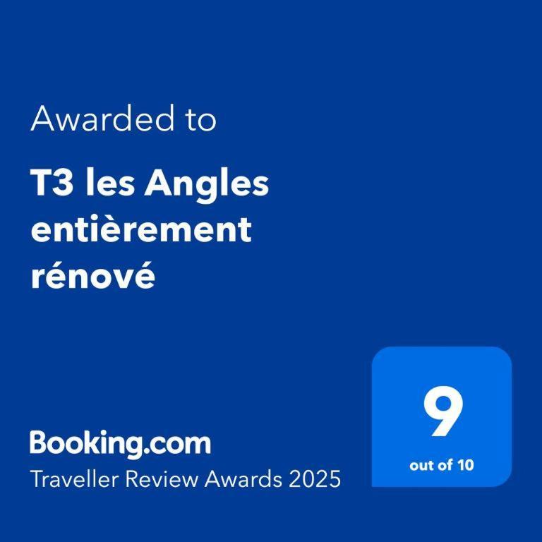 Appartamento T3 les Angles entièrement rénové Esterno foto